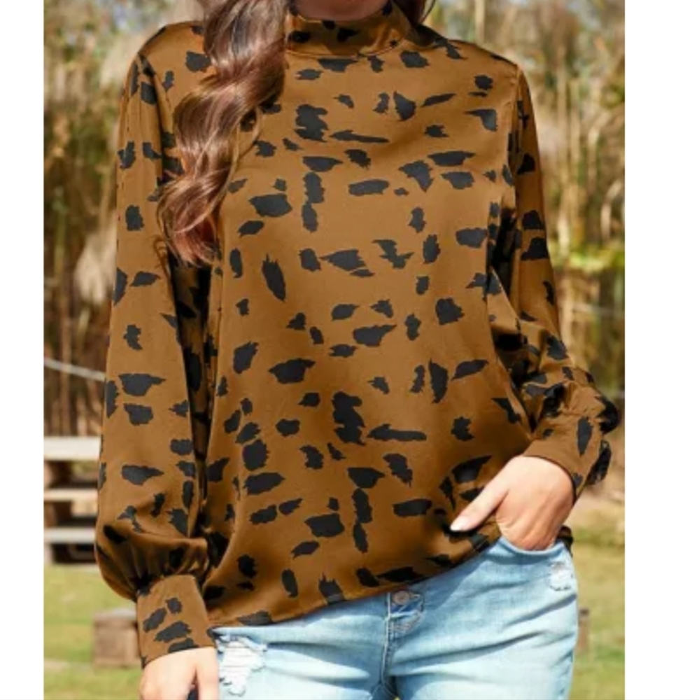 Mock neck Long Sleeve